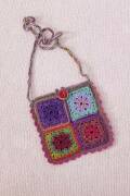 Strickset Tasche Lang Yarns MILLE COLORI BABY mit Anleitung in garnwelt-Box ca 16 x 16 cm