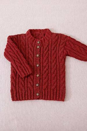 Strickset Jacke Lang Yarns LOFT mit Anleitung in garnwelt-Box