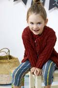 Strickset Jacke Lang Yarns LOFT mit Anleitung in garnwelt-Box 104