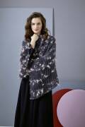 Strickset Tuch Lang Yarns DRAGO / LUSSO / MOHAIR LUXE mit Anleitung in garnwelt-Box ca 100 x 170 cm