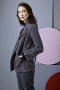 Strickset Jacke Lang Yarns FREYA mit Anleitung in...