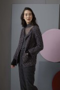 Strickset Jacke Lang Yarns FREYA mit Anleitung in garnwelt-Box M