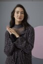 Strickset Jacke Lang Yarns FREYA mit Anleitung in garnwelt-Box M