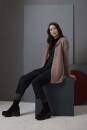 Strickset Jacke Lang Yarns MALOU LIGHT mit Anleitung in garnwelt-Box S