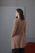 Knitting set Long cardigan  with knitting instructions in garnwelt box