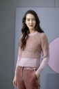 Knitting set Sweater  with knitting instructions in garnwelt box in size L