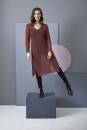 Strickset Kleid Lang Yarns MOHAIR LUXE / CANAPA mit Anleitung in garnwelt-Box