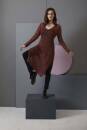 Strickset Kleid Lang Yarns MOHAIR LUXE / CANAPA mit Anleitung in garnwelt-Box