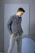 Strickset Jacke Lang Yarns LUNA mit Anleitung in garnwelt-Box S