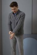Strickset Jacke Lang Yarns LUNA mit Anleitung in garnwelt-Box S