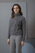 Strickset Pullover Lang Yarns LUNA mit Anleitung in garnwelt-Box S-M