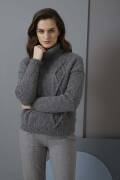 Strickset Pullover Lang Yarns LUNA mit Anleitung in garnwelt-Box S-M