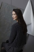 Strickset Kurze Jacke Lang Yarns NOVA mit Anleitung in garnwelt-Box M