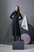 Knitting set Dress CASHMERE LACE with knitting instructions in garnwelt box in size M-L