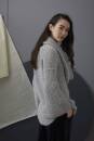 Knitting set Sweater with cowl  with knitting instructions in garnwelt box
