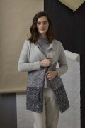 Knitting set Jacket  with knitting instructions in garnwelt box in size M