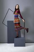 Strickset Kleid Lang Yarns MOHAIR LUXE mit Anleitung in garnwelt-Box S