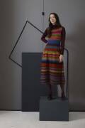 Strickset Kleid Lang Yarns MOHAIR LUXE mit Anleitung in garnwelt-Box S