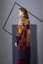 Knitting set Long coat  with knitting instructions in garnwelt box in size S-M