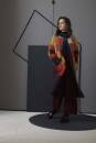 Knitting set Long coat  with knitting instructions in garnwelt box in size S-M