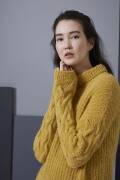 Knitting set Pullover  with knitting instructions in garnwelt box