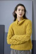Knitting set Pullover  with knitting instructions in garnwelt box