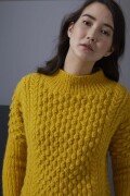 Knitting set Sweater  with knitting instructions in garnwelt box in size L