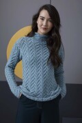 Knitting set Pullover MERINO 200 BEBE with knitting instructions in garnwelt box in size L