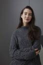 Knitting set Sweater  with knitting instructions in garnwelt box in size L-XL