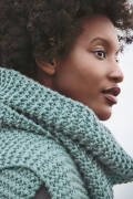 Strickset Scarf  WOOLADDICTS FIRE ROOKIES CHOICE mit Anleitung in garnwelt-Box ca 27 x 280 cm