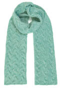 Strickset Scarf  WOOLADDICTS AIR MINT TO BE mit Anleitung...