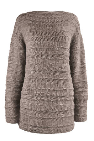 Strickset Pullover  WOOLADDICTS EARTH PEBBLES mit Anleitung in garnwelt-Box S