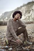 Strickset Pullover  WOOLADDICTS EARTH PEBBLES mit Anleitung in garnwelt-Box S
