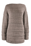 Strickset Pullover  WOOLADDICTS EARTH PEBBLES mit Anleitung in garnwelt-Box L