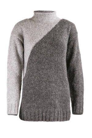 Strickset Pullover  WOOLADDICTS AIR DARK SIDE mit Anleitung in garnwelt-Box