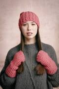 Strickset Wristlets  WOOLADDICTS FIRE JEN mit Anleitung in garnwelt-Box