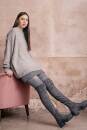 Knitting set Pullover  with knitting instructions in garnwelt box in size S-M
