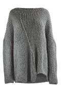 Strickset Pullover  WOOLADDICTS WATER HOLY GREY mit...
