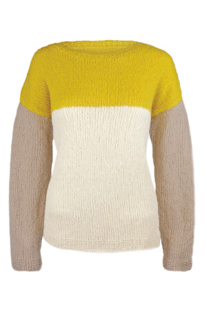 Strickset Pullover  WOOLADDICTS WATER BOND GIRL mit Anleitung in garnwelt-Box M