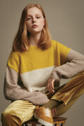 Strickset Pullover  WOOLADDICTS WATER BOND GIRL mit Anleitung in garnwelt-Box M