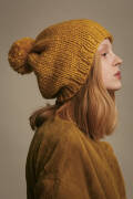 Strickset Hat  WOOLADDICTS FIRE SAVAGE SAFFRON mit Anleitung in garnwelt-Box DG