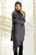 Strickanleitung Verschlusslose Jacke 169-04 LANGYARNS...