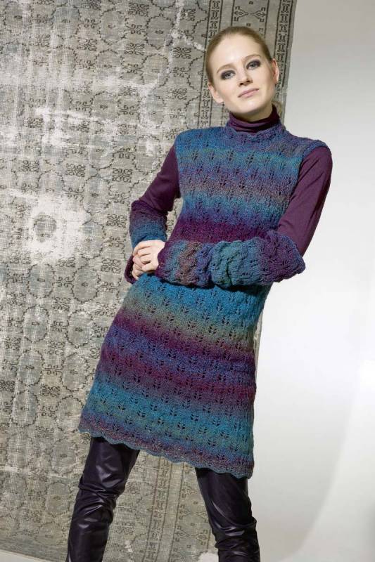 Knitting instructions Dress 183-43 LANGYARNS TOSCA LIGHT as download