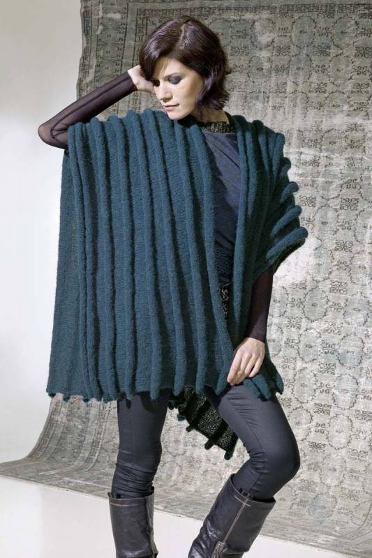 Knitting instructions Poncho 183-44 LANGYARNS ALPACA SUPERLIGHT as download