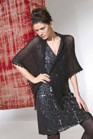 Knitting instructions Three corner shawl 183-56 LANGYARNS MERINO 400 LACE as download