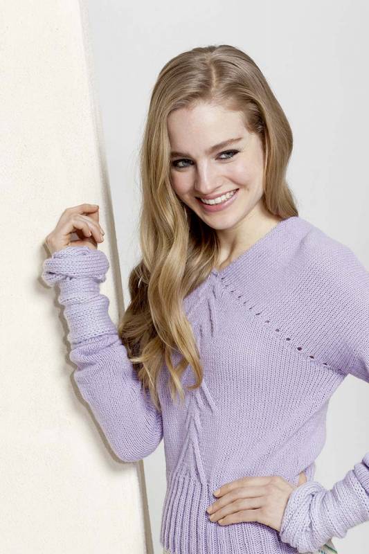 Knitting instructions Pullover 199-54 LANGYARNS CASHMERE PREMIUM as download