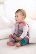 Strickanleitung Overall 206-40 LANGYARNS MILLE COLORI...