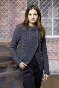 Strickanleitung Jacke 214-16 LANGYARNS DONEGAL / YAK als...
