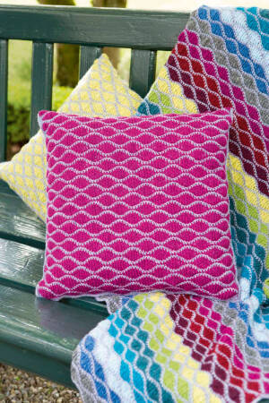 Knitting instructions Cushion 215-04 LANGYARNS NOVENA as download
