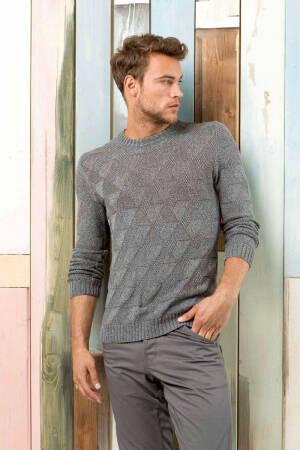 Strickanleitung Herrenpullover 218-26 LANGYARNS STELLINA als download